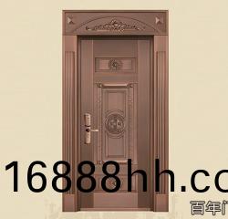 銅藝單開門-湖南銅門