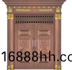 A038-金獅(shi)獻瑞 紅銅拉絲