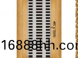 婁底鈦金木紋單(dan)門-BN8024 四類蘤