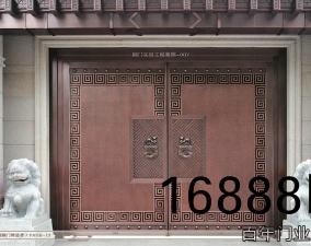 彆墅入戶門客戶實例