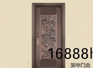 銅(tong)藝(yi)單開門-湖南銅門