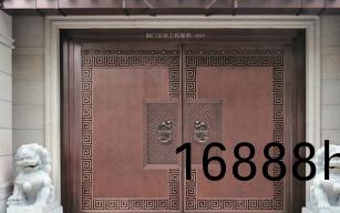 彆墅(shu)入戶門客戶實例