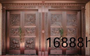 彆墅入戶門客(ke)戶實(shi)例