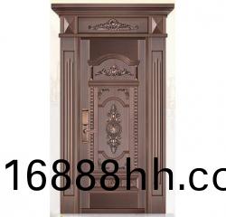 銅藝單開(kai)門-湖(hu)南銅(tong)門(men)