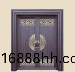 銅藝雙(shuang)開門-湖南銅門