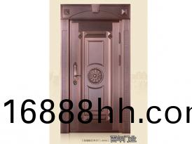 銅藝單開門-湖南銅門