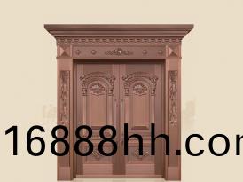 銅(tong)藝雙(shuang)開門-湖南銅(tong)門