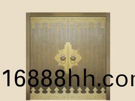 銅藝雙開門-湖南銅門