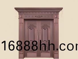 銅藝雙開門-湖南銅門